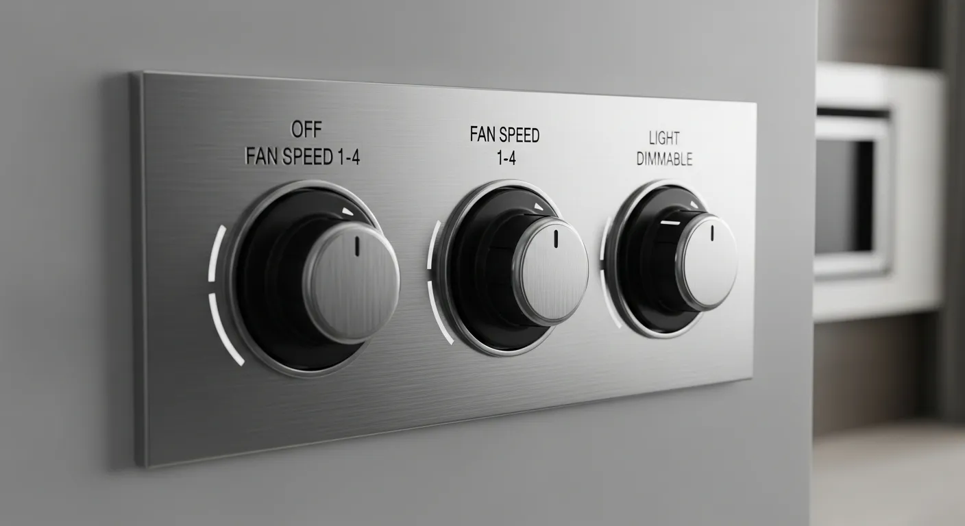 An Industrial Selector Switch Panel