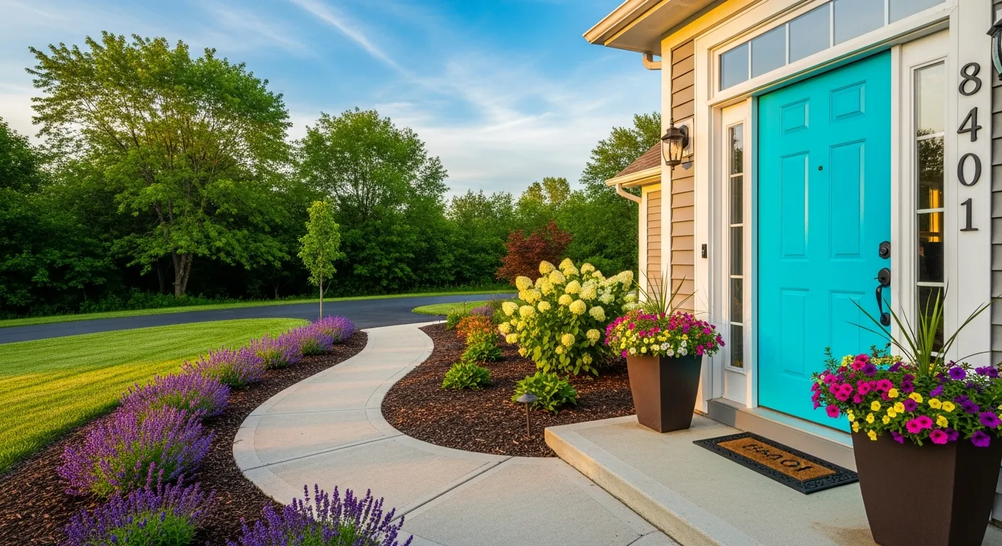 driveway and walkways