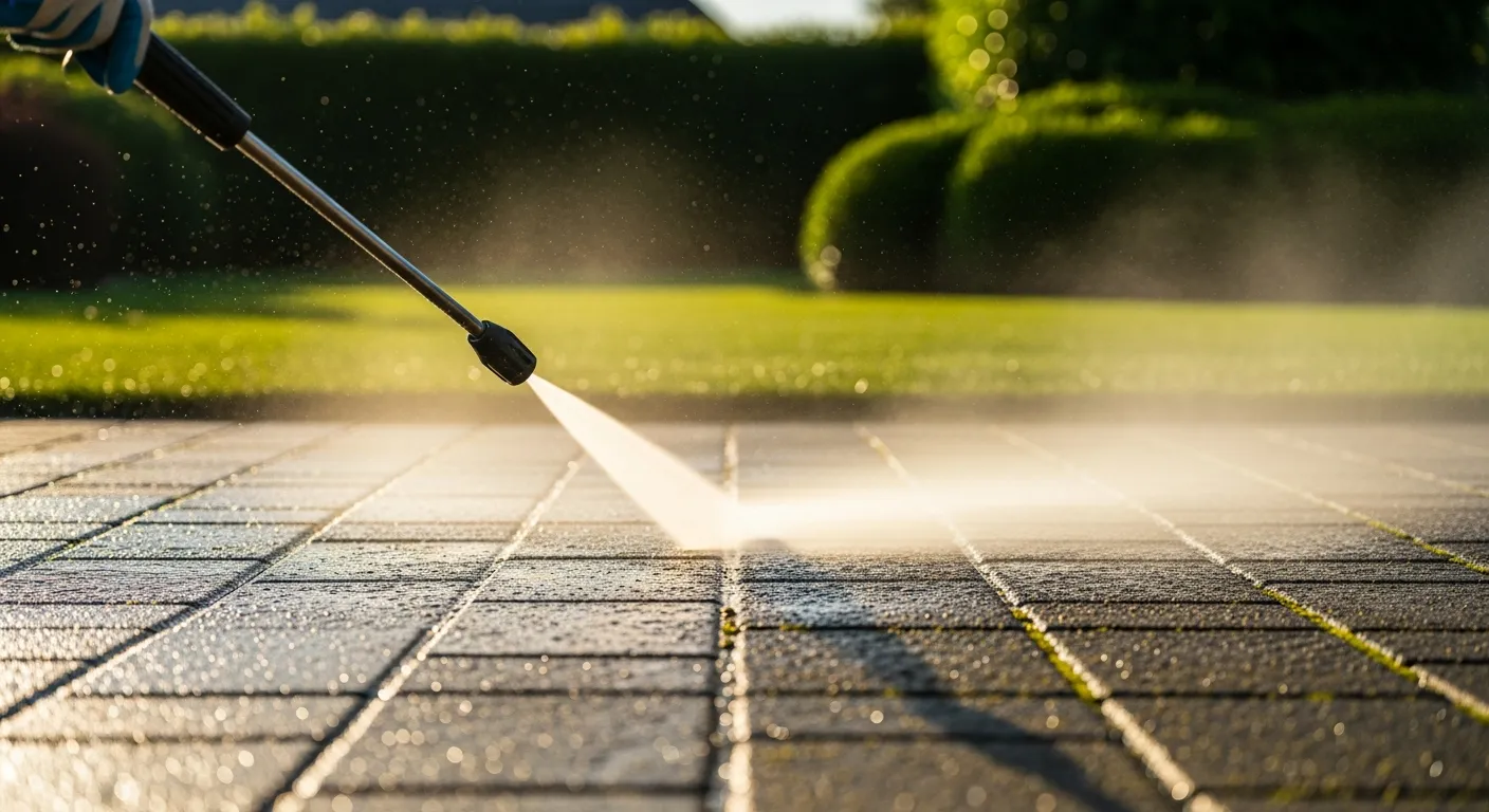 Pressure Washing Exterior Surfaces